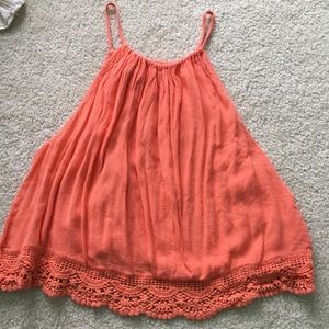 H&M orange crop top